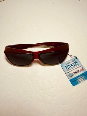 Jonathan Paul Fitovers PolarVue Sunglasses - Ombre Cherry Mint Grey Frame NWT